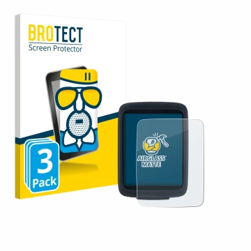 Vorderseite einer Produktverpackung mit dem Markenlogo BROTECT. Daneben ist das Gerät Sigma BC 10.0 WR mit dem zugehörigen Dis