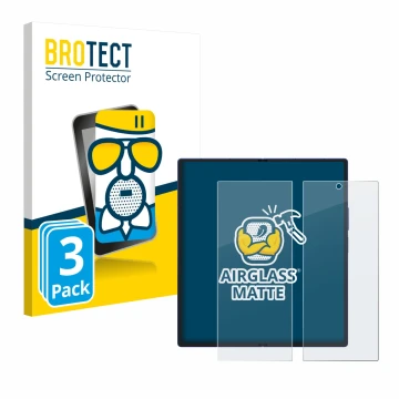 Vorderseite einer Produktverpackung mit dem Markenlogo BROTECT. Daneben ist das Gerät Samsung Galaxy Z Fold 7 (Inneres Display