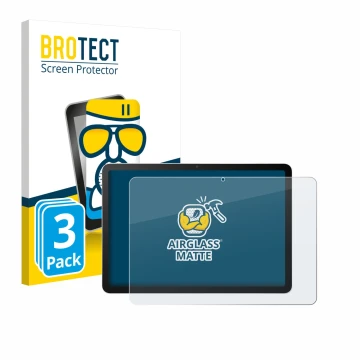 Vorderseite einer Produktverpackung mit dem Markenlogo BROTECT. Daneben ist das Gerät Wacom MovinkPad 11 mit dem zugehörigen D
