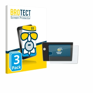 Vorderseite einer Produktverpackung mit dem Markenlogo BROTECT. Daneben ist das Gerät Volkswagen Polo Life 2024 mit dem zugehö