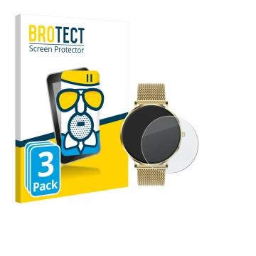 Vorderseite einer Produktverpackung mit dem Markenlogo BROTECT. Daneben ist das Gerät Mivora Eleganza PRO 1.32