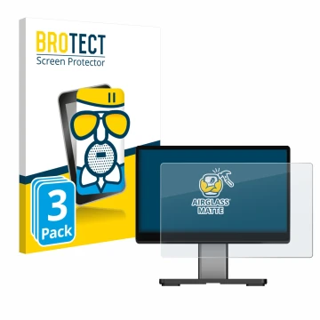 Vorderseite einer Produktverpackung mit dem Markenlogo BROTECT. Daneben ist das Gerät iMin Swan 2 mit dem zugehörigen Displays