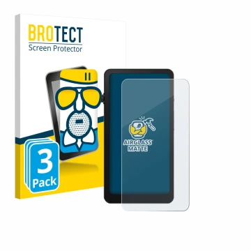 Vorderseite einer Produktverpackung mit dem Markenlogo BROTECT. Daneben ist das Gerät DuRoBo Krono mit dem zugehörigen Display