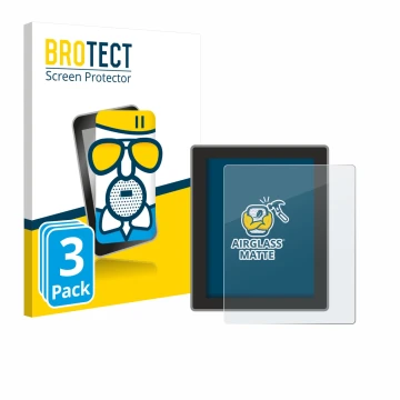 Vorderseite einer Produktverpackung mit dem Markenlogo BROTECT. Daneben ist das Gerät Peterson Strobostomp Mini mit dem zugehö