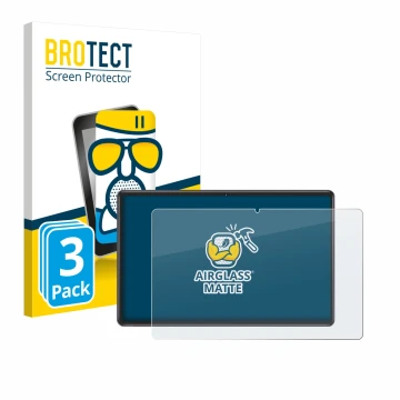 Vorderseite einer Produktverpackung mit dem Markenlogo BROTECT. Daneben ist das Gerät ZIOVO Z118 10.1