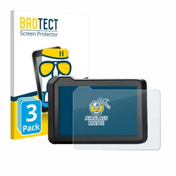 Vorderseite einer Produktverpackung mit dem Markenlogo BROTECT. Daneben ist das Gerät KTM 990 Duke 2024 mit dem zugehörigen Di