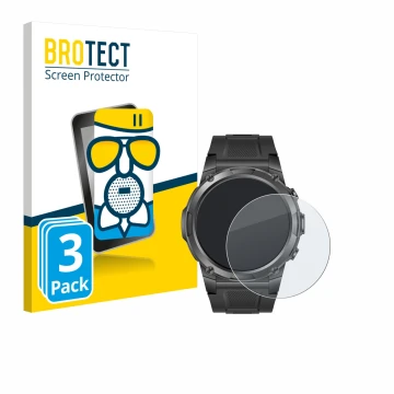 Vorderseite einer Produktverpackung mit dem Markenlogo BROTECT. Daneben ist das Gerät Gard Pro Ultra 3 mit dem zugehörigen Dis
