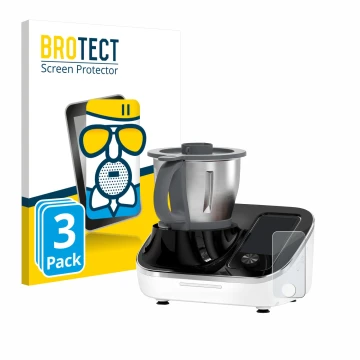 Vorderseite einer Produktverpackung mit dem Markenlogo BROTECT. Daneben ist das Gerät TOKIT Omni Cook C2 mit dem zugehörigen D