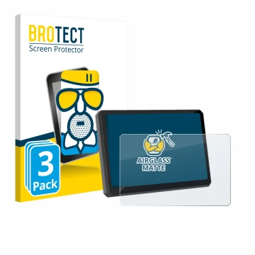 Vorderseite einer Produktverpackung mit dem Markenlogo BROTECT. Daneben ist das Gerät Carpuride W502BS Pro 5