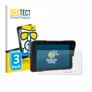 Vorderseite einer Produktverpackung mit dem Markenlogo BROTECT. Daneben ist das Gerät Sixwin P2 5