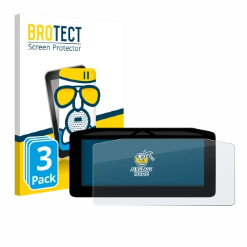 Vorderseite einer Produktverpackung mit dem Markenlogo BROTECT. Daneben ist das Gerät Ducati XDiavel V4 2025 Tachoanzeige mit 