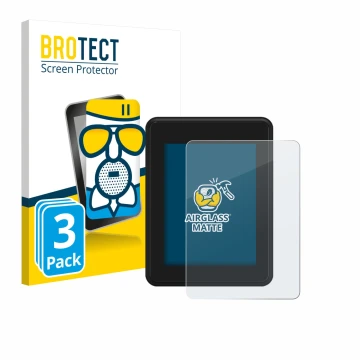 Vorderseite einer Produktverpackung mit dem Markenlogo BROTECT. Daneben ist das Gerät Neodrives simplyDisplay mit dem zugehöri