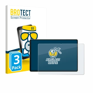 Vorderseite einer Produktverpackung mit dem Markenlogo BROTECT. Daneben ist das Gerät Huawei MatePad Pro 12.2