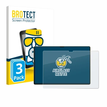 Vorderseite einer Produktverpackung mit dem Markenlogo BROTECT. Daneben ist das Gerät Huawei MatePad Pro 13.2
