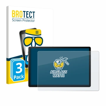 Vorderseite einer Produktverpackung mit dem Markenlogo BROTECT. Daneben ist das Gerät Wacom MovinkPad Pro 14 mit dem zugehörig