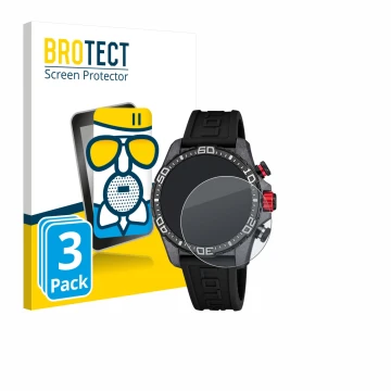 Vorderseite einer Produktverpackung mit dem Markenlogo BROTECT. Daneben ist das Gerät Lotus Connected 20000/4 (45 mm) mit dem 