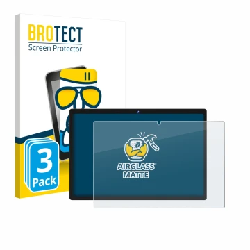 Vorderseite einer Produktverpackung mit dem Markenlogo BROTECT. Daneben ist das Gerät Biegedy B29 10.1