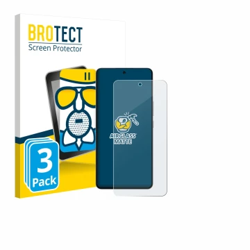 Vorderseite einer Produktverpackung mit dem Markenlogo BROTECT. Daneben ist das Gerät Oppo K13 Turbo Pro mit dem zugehörigen D