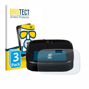 Vorderseite einer Produktverpackung mit dem Markenlogo BROTECT. Daneben ist das Gerät Philips Airfryer 1000 Series mit dem zug