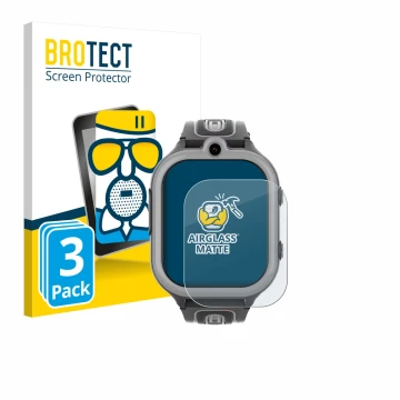 Vorderseite einer Produktverpackung mit dem Markenlogo BROTECT. Daneben ist das Gerät Valdus DF91 mit dem zugehörigen Displays