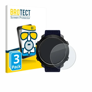 Vorderseite einer Produktverpackung mit dem Markenlogo BROTECT. Daneben ist das Gerät North Edge Apache 3 mit dem zugehörigen 