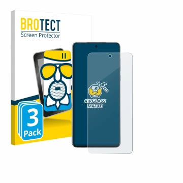 Vorderseite einer Produktverpackung mit dem Markenlogo BROTECT. Daneben ist das Gerät Oppo Find X8s+ mit dem zugehörigen Displ