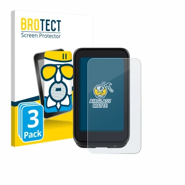 Vorderseite einer Produktverpackung mit dem Markenlogo BROTECT. Daneben ist das Gerät igpsport BiNavi Air mit dem zugehörigen 