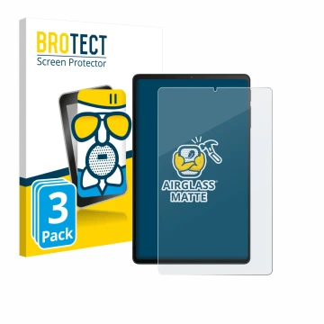 Vorderseite einer Produktverpackung mit dem Markenlogo BROTECT. Daneben ist das Gerät Xiaomi Black Shark Gaming Tablet mit dem