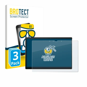 Vorderseite einer Produktverpackung mit dem Markenlogo BROTECT. Daneben ist das Gerät ASUS ROG Flow Z13-KJP 2026 mit dem zugeh