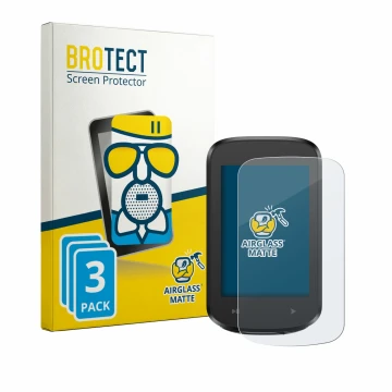 Vorderseite einer Produktverpackung mit dem Markenlogo BROTECT. Daneben ist das Gerät igpsport BSC100MAX mit dem zugehörigen D