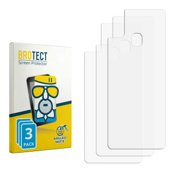 Vorderseite einer Produktverpackung mit dem Markenlogo BROTECT. Daneben ist der zugehörige Displayschutz.