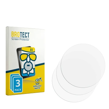 Vorderseite einer Produktverpackung mit dem Markenlogo BROTECT. Daneben ist der zugehörige Displayschutz.