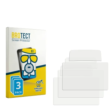 Vorderseite einer Produktverpackung mit dem Markenlogo BROTECT. Daneben ist der zugehörige Displayschutz.