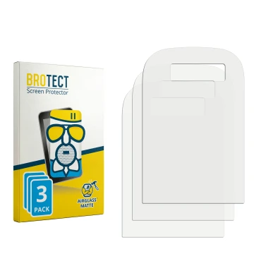 Vorderseite einer Produktverpackung mit dem Markenlogo BROTECT. Daneben ist der zugehörige Displayschutz.