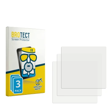 Vorderseite einer Produktverpackung mit dem Markenlogo BROTECT. Daneben ist der zugehörige Displayschutz.