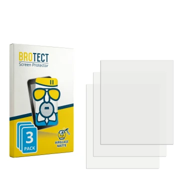 Vorderseite einer Produktverpackung mit dem Markenlogo BROTECT. Daneben ist der zugehörige Displayschutz.