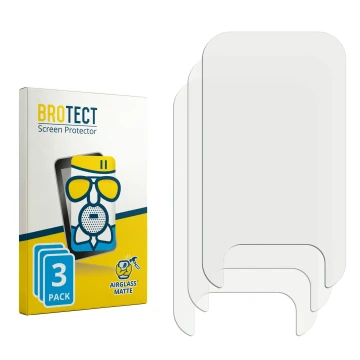 Vorderseite einer Produktverpackung mit dem Markenlogo BROTECT. Daneben ist der zugehörige Displayschutz.