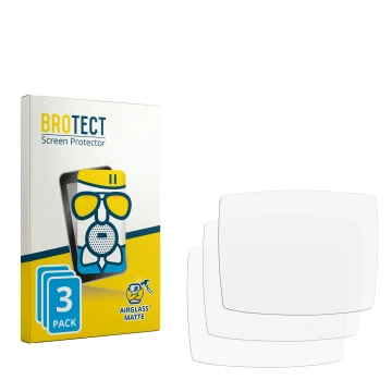 Vorderseite einer Produktverpackung mit dem Markenlogo BROTECT. Daneben ist der zugehörige Displayschutz.