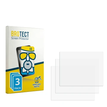 Vorderseite einer Produktverpackung mit dem Markenlogo BROTECT. Daneben ist der zugehörige Displayschutz.