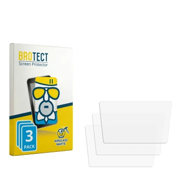 Vorderseite einer Produktverpackung mit dem Markenlogo BROTECT. Daneben ist der zugehörige Displayschutz.