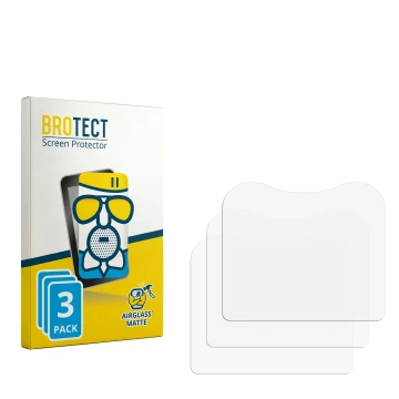 Vorderseite einer Produktverpackung mit dem Markenlogo BROTECT. Daneben ist der zugehörige Displayschutz.