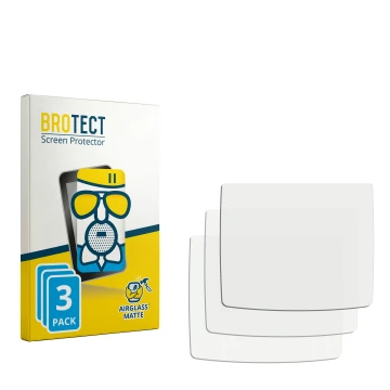Vorderseite einer Produktverpackung mit dem Markenlogo BROTECT. Daneben ist der zugehörige Displayschutz.