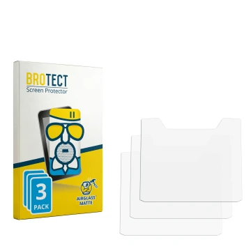 Vorderseite einer Produktverpackung mit dem Markenlogo BROTECT. Daneben ist der zugehörige Displayschutz.