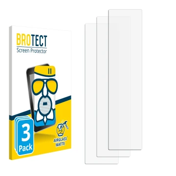 Vorderseite einer Produktverpackung mit dem Markenlogo BROTECT. Daneben ist der zugehörige Displayschutz.