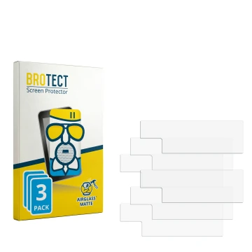 Vorderseite einer Produktverpackung mit dem Markenlogo BROTECT. Daneben ist der zugehörige Displayschutz.