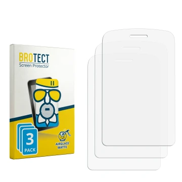 Vorderseite einer Produktverpackung mit dem Markenlogo BROTECT. Daneben ist der zugehörige Displayschutz.