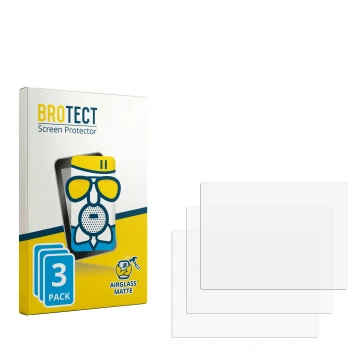 Vorderseite einer Produktverpackung mit dem Markenlogo BROTECT. Daneben ist der zugehörige Displayschutz.