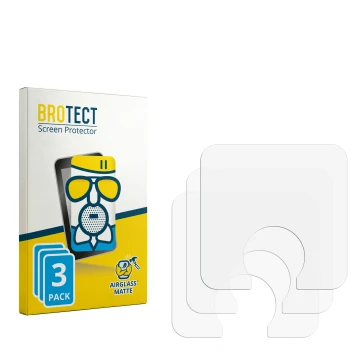 Vorderseite einer Produktverpackung mit dem Markenlogo BROTECT. Daneben ist der zugehörige Displayschutz.