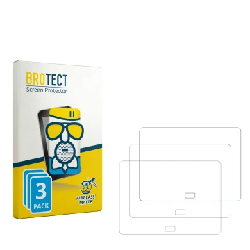 Vorderseite einer Produktverpackung mit dem Markenlogo BROTECT. Daneben ist der zugehörige Displayschutz.