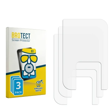 Vorderseite einer Produktverpackung mit dem Markenlogo BROTECT. Daneben ist der zugehörige Displayschutz.